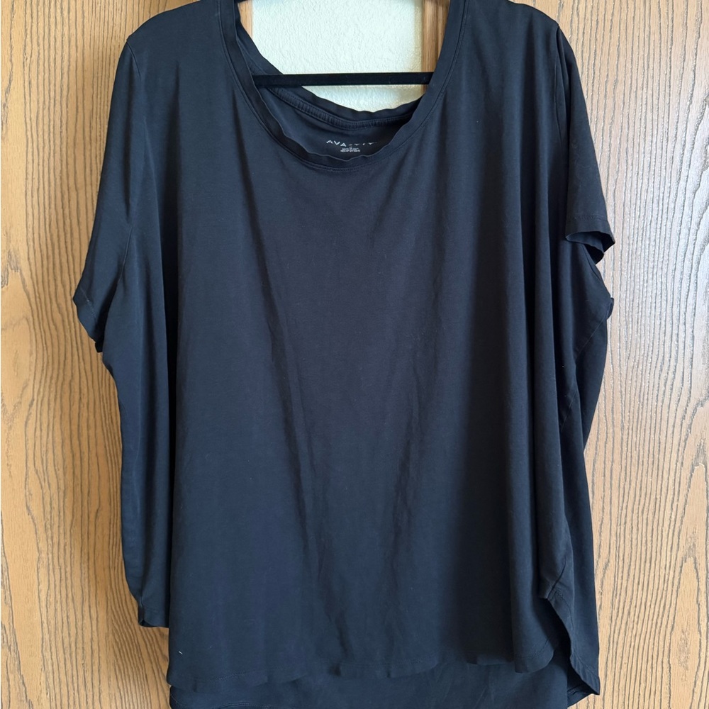 Ava & Viv Basic Black Tshirt